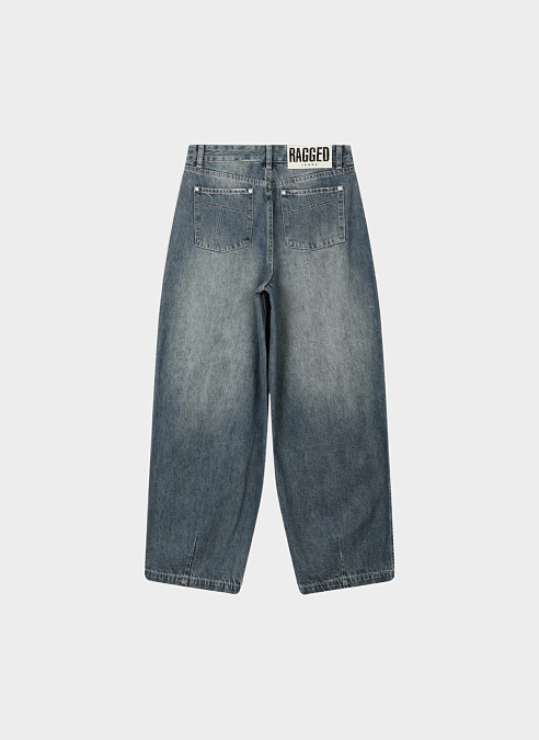 Джинсы UNISEX GOLIATH JEAN BLEACHED LIGHT BLUE
