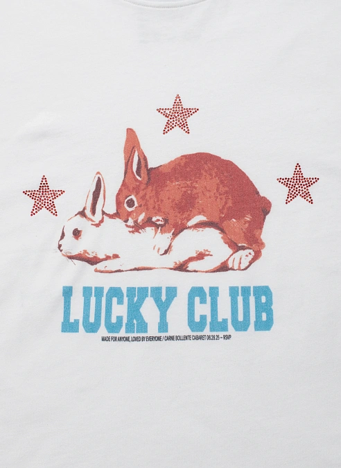 Футболка Lucky Club T-Shirt White