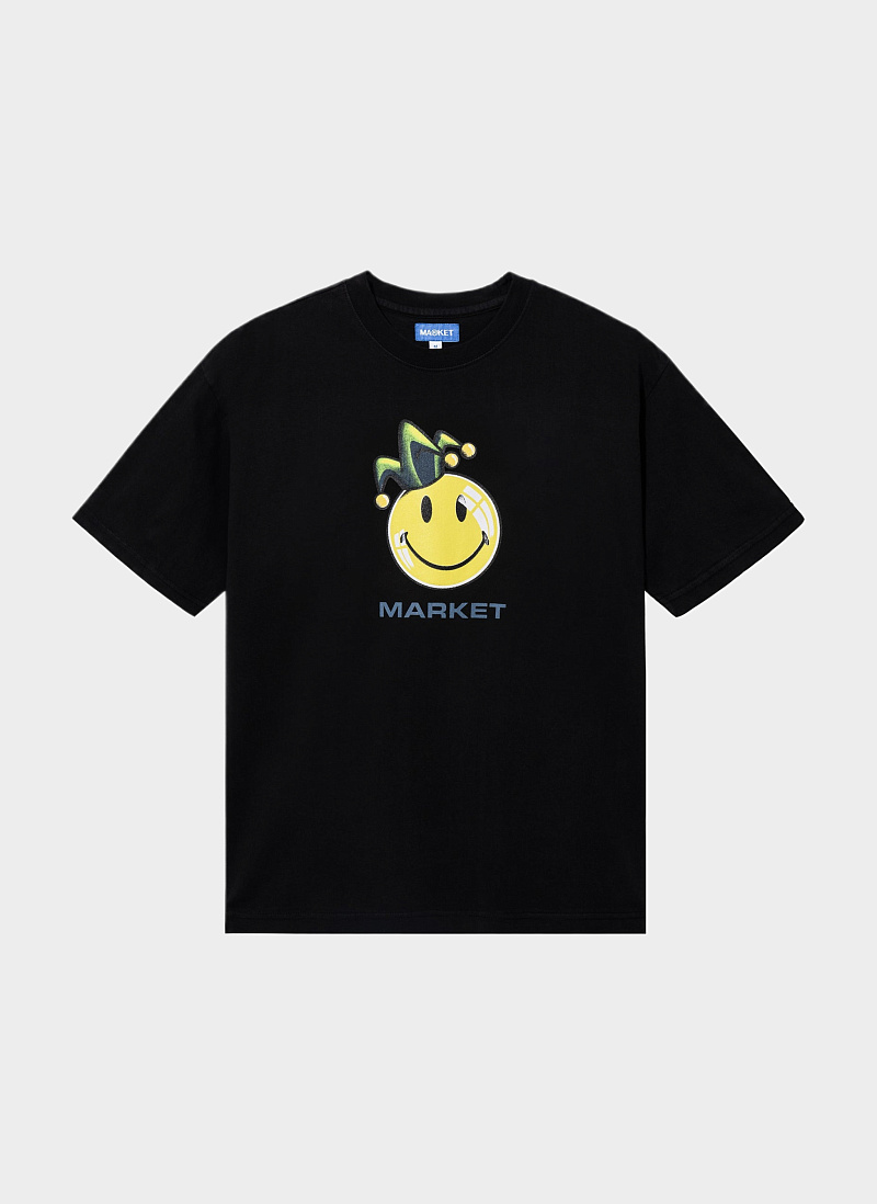 Футболка ‘Smiley Fool T-Shirt’ Black