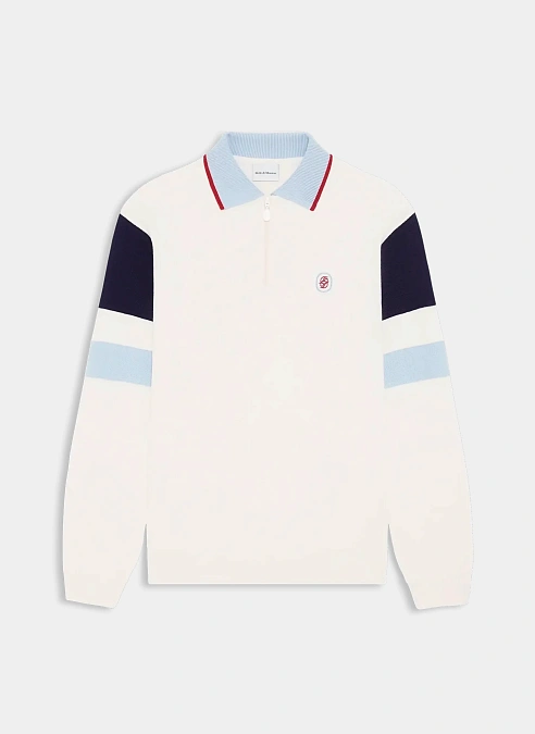 Поло Polo D Miroir Color Block Off White