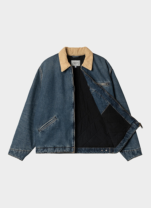 Куртка ‘OG Detroit Jacket’ BLUE / DUSTY H BROWN (WORN USED WASH)