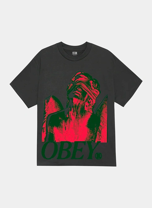 Футболка Obey Blindfold Vintage Black