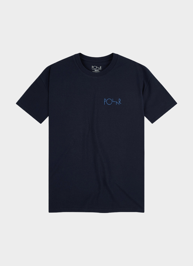Футболка ‘Stroke Logo Tee’ Navy Blue