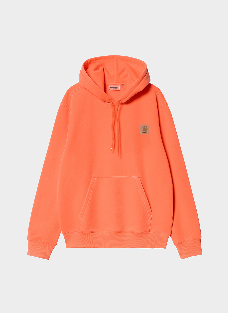Худи ‘Hooded Industry Sweat’ LUMO ORANGE (GARMENT DYED)