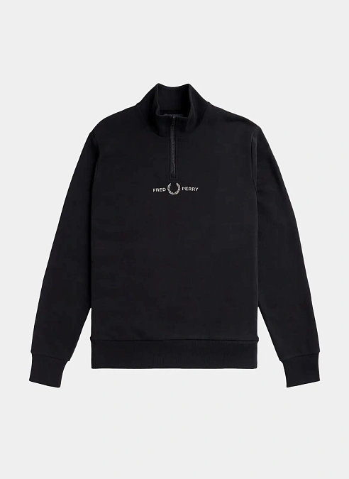 Свитшот "RAISED GRAPHIC HALF ZIP SWEATS" 102