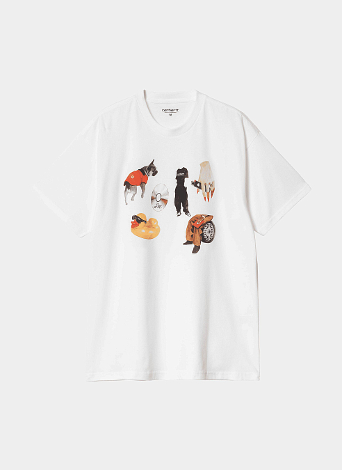 Футболка S/S Jacob Rochester T-Shirt White