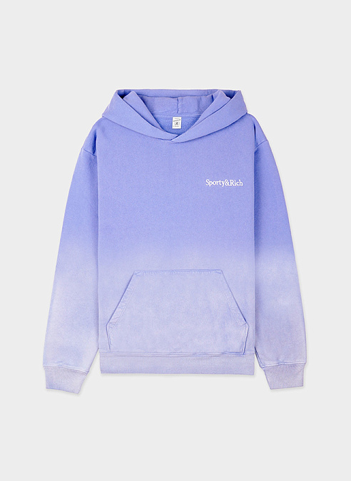 Serif Logo Embroidered Hoodie