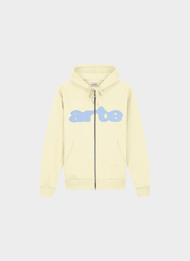 Худи на молнии Embroidery Zip Hoodie