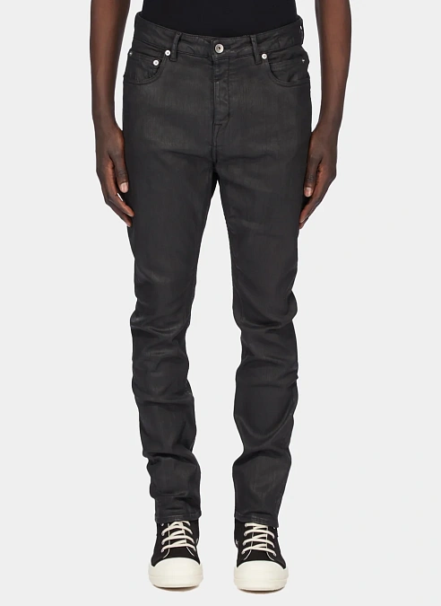 Джинсы Detroit Cut Denim Pants Black Wax