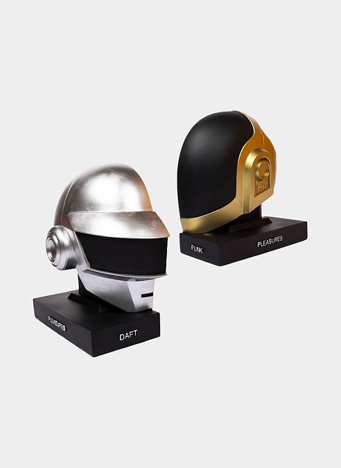 Держатель для книг Pleasures x Daft Punk Helmets Bookend Metallic