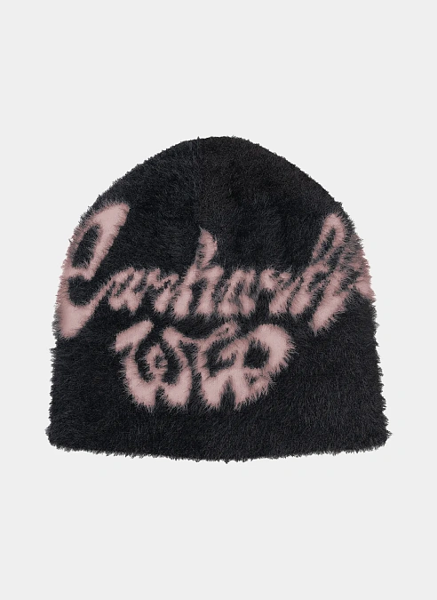Шапка Chedda Beanie Black / Glassy Pink