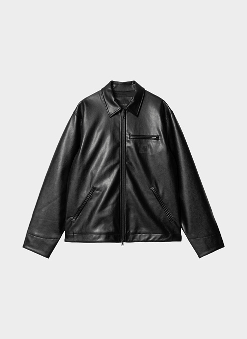 Куртка ‘Detroit Leather Jacket’ Black