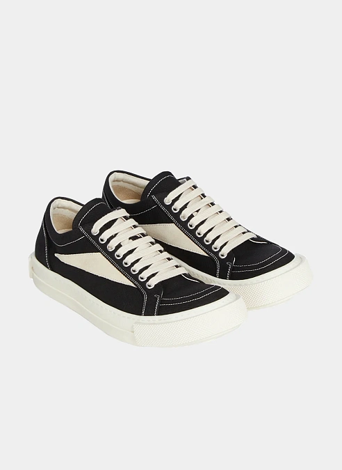 Кроссовки Temple Vintage Denim Sneaks Black / Milk