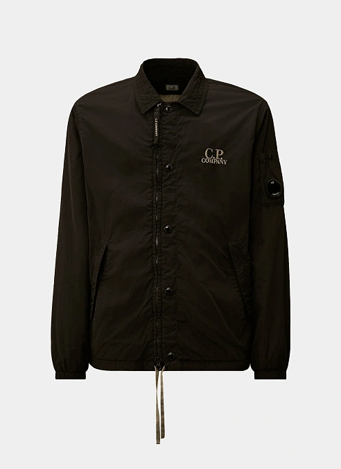 Овершот Chrome-R Zipped Lens Overshirt Black