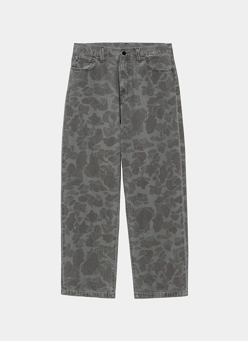 Джинсы Duck Landon Pant Camo Duck, Black (Heavy Bleached)