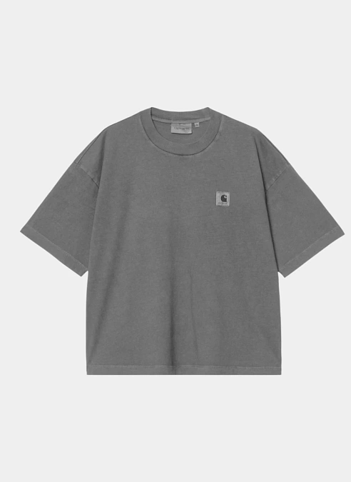 Футболка женская W S/S Nelson T-Shirt Black (Garment Dyed)