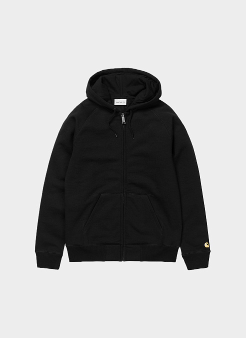 Худи на молнии ‘Hooded Chase Jacket’ Black / Gold