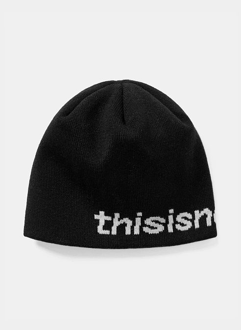 Шапка TNT SP-Logo No Cuff Beanie Black