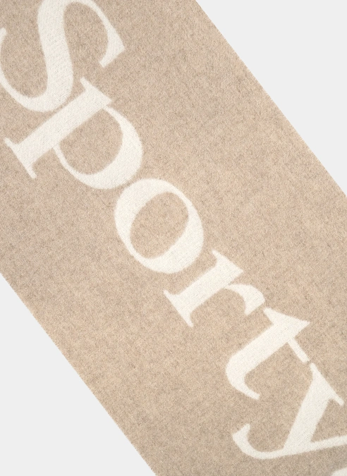 Шарф Big Serif Scarf Ecru