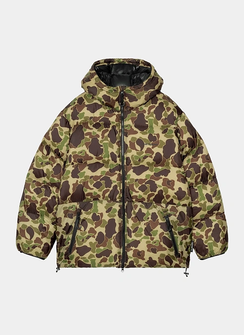 Пуховик Toronto Jacket Camo Duck, Green / Black