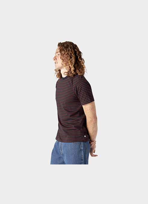 Футболка ‘Striped T-Shirt’ Fired Brick