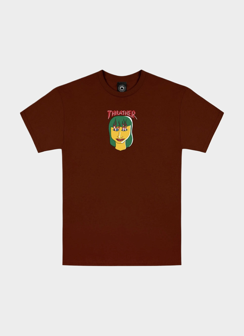 Футболка ‘TALK SHIT BY GONZ’ Maroon