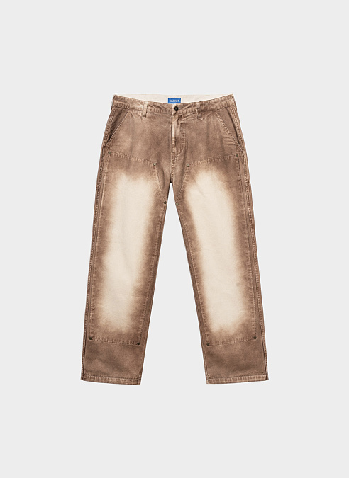 Джинсы ‘Margins Double Knee Pants’ Ecru
