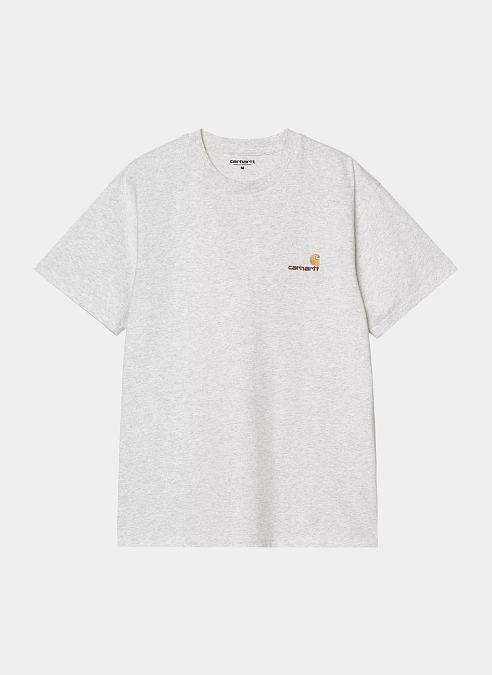 Футболка S/S American Script T-Shirt Ash Heather