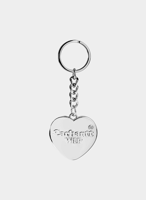 Брелок Heart Keychain Silver