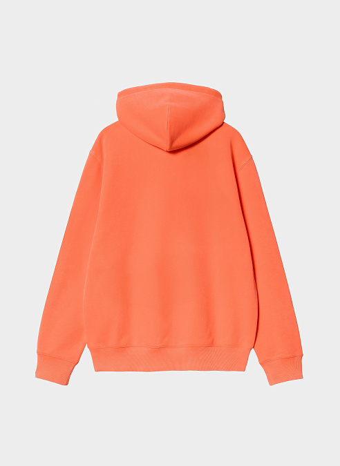 Худи ‘Hooded Industry Sweat’ LUMO ORANGE (GARMENT DYED)
