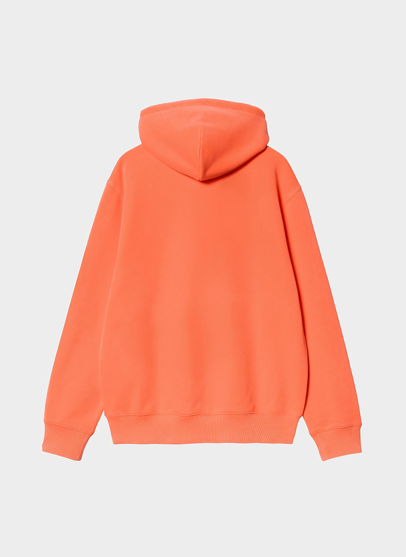 Худи ‘Hooded Industry Sweat’ LUMO ORANGE (GARMENT DYED)