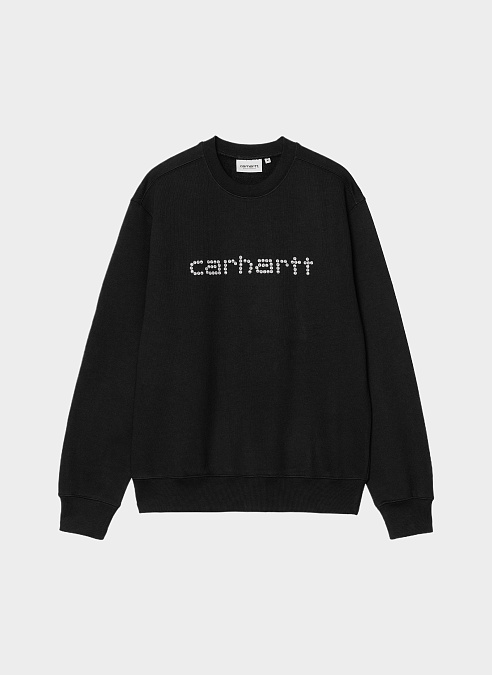 Свитшот ‘Rivet Script Sweat’ Black
