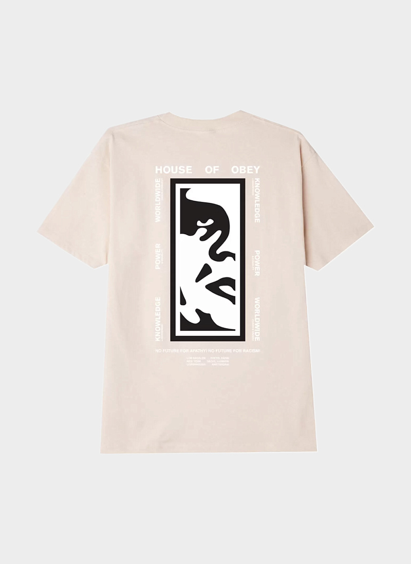 Футболка ‘OBEY POWER & EQUALITY’ Cream