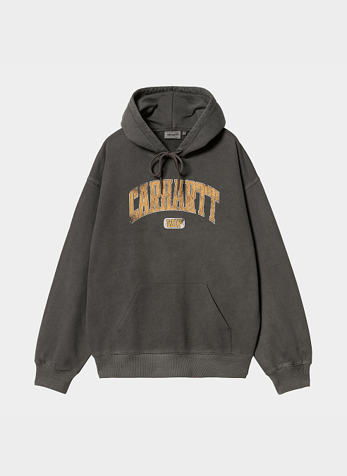 Худи ‘Hooded Library Sweat’ BLACK (GARMENT DYED)