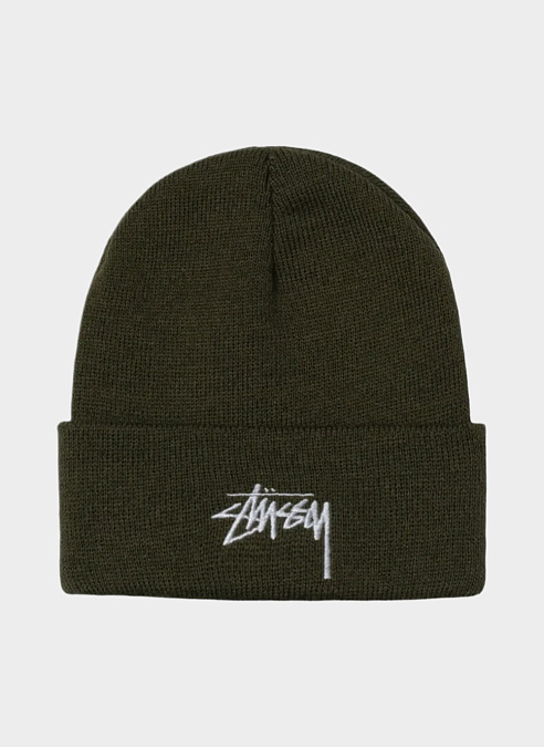 Шапка ‘STOCK CUFF BEANIE’ Olive