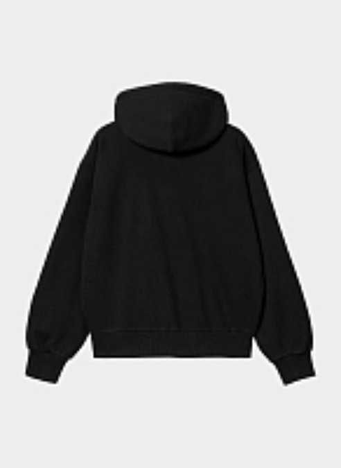 Худи на молнии женское W Hooded Casey Jacket Black / Silver