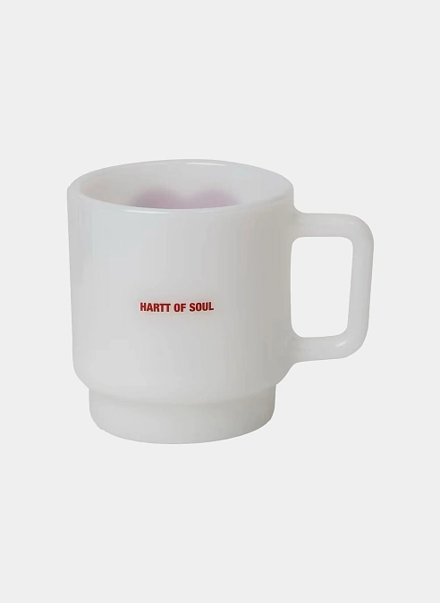 Кружка Heart Glass Mug White