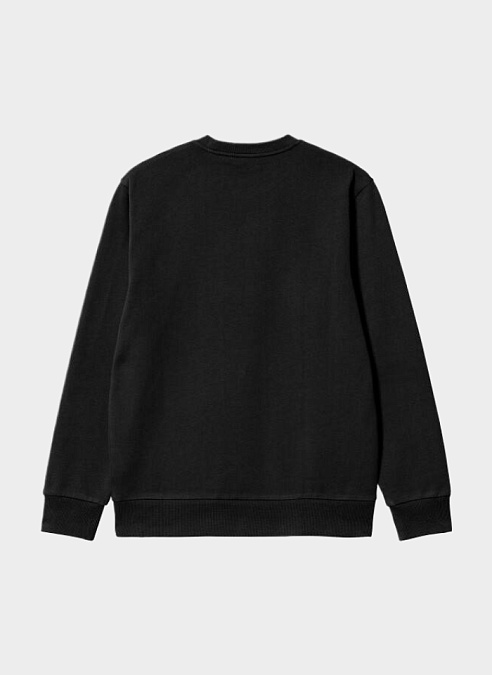 Свитшот ‘Script Embroidery Sweat’ Black