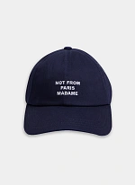 Кепка La Casquette Slogan Navy