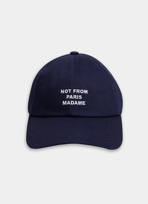 Кепка La Casquette Slogan Navy