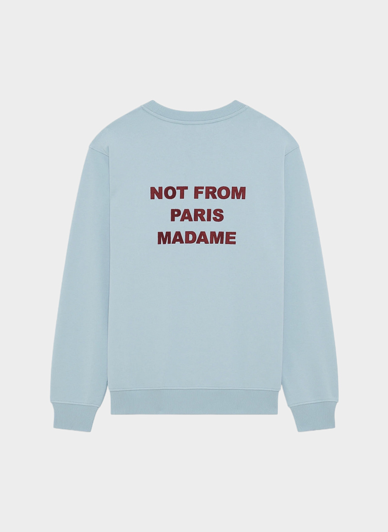 Свитшот ‘Le Sweatshirt Slogan’ Light Blue