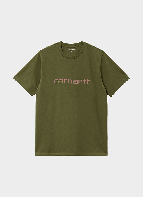 Футболка ‘S/S Script T-Shirt’ Dundee / Glassy Pink