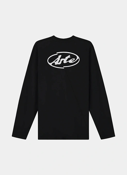 Лонгслив Back Circle Logo Longsleeve Black