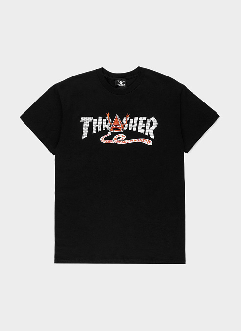 Футболка Thr X Toy Machine Pyramid Tee Black
