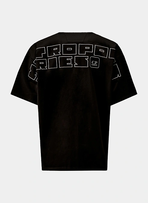 Футболка Metropolis Series Mercerized Jersey Long Sleeve T-Shirt Black