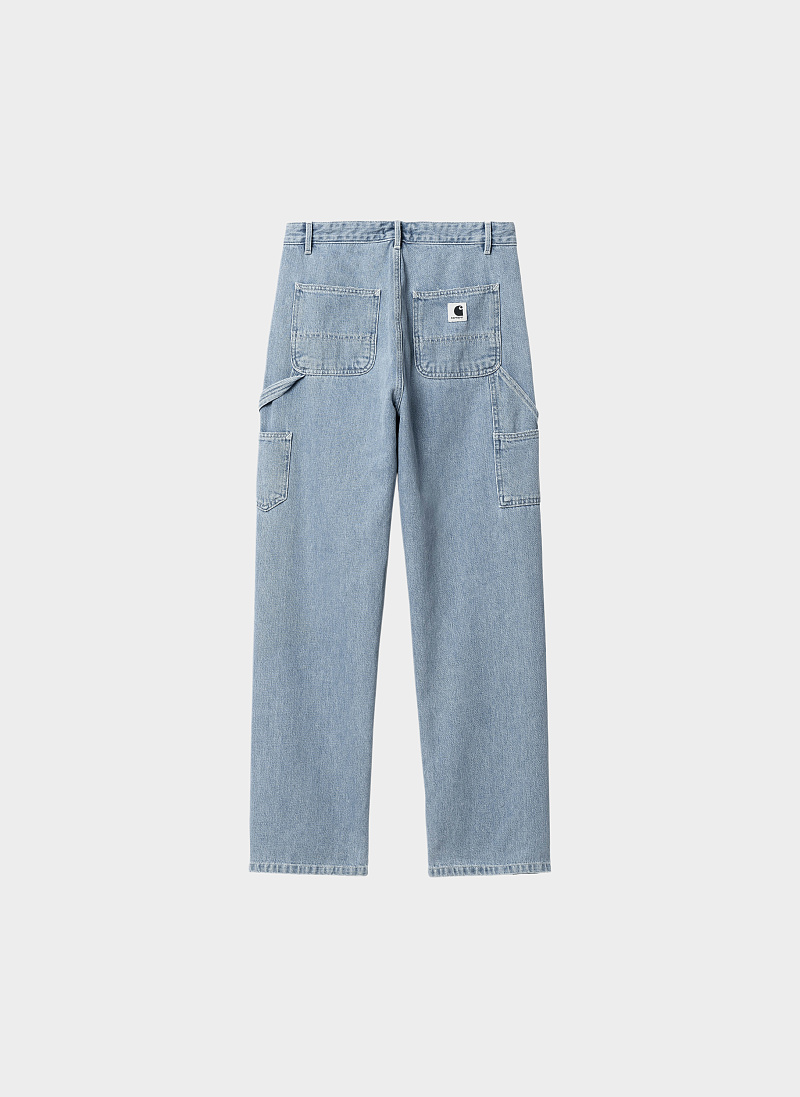 Джинсы женские 'W’ Pierce Pant Straight’ Blue (Stone Bleached)