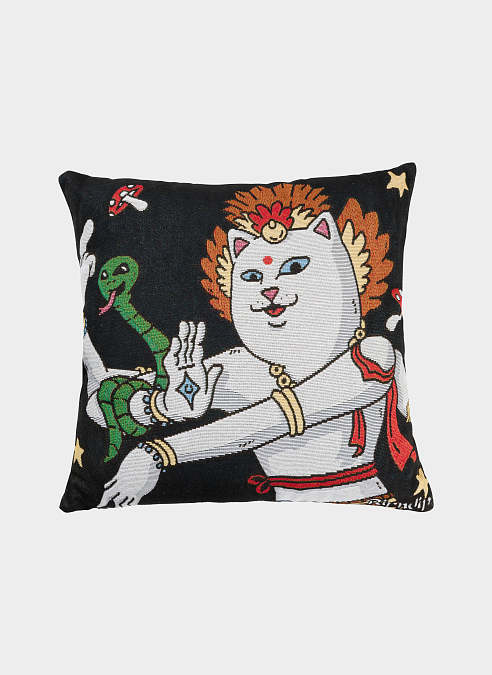 Подушка Alien Whisperer Woven Pillow Black