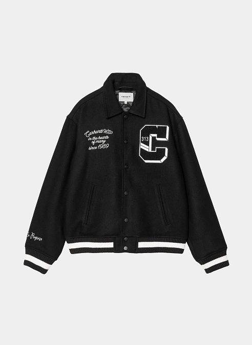 Бомбер World Class Varsity Black