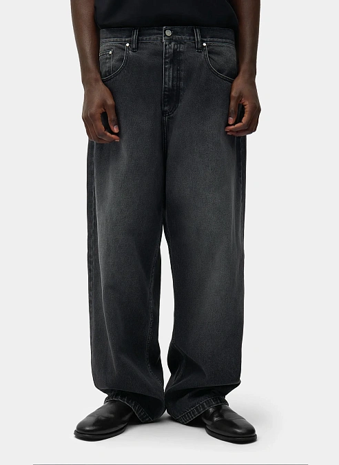 Джинсы Fade Wash Baggy Pants Black