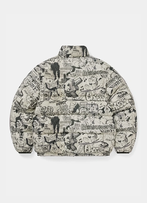 Пуховик TNT PERTEX T Down Jacket Graffiti